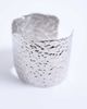 Topshop Topshop Bala stainless steel cuff hammered bracelet in silver - 2