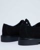 Topshop Topshop Banks real suede leather lace up shoes in black - 3