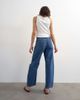 Topshop Topshop Barrel high rise jeans in rich blue - 3