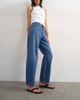 Topshop Topshop Barrel high rise jeans in rich blue - 4