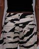 Topshop Topshop barrel leg mid rise jeans in zebra print-Multi - 4