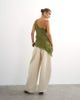 Topshop Topshop barrel leg pants in ecru - part of a set-Neutral - 2