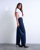 Topshop Topshop Barrel mid rise jeans in indigo rinse-Blue - 3