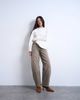 Topshop Topshop Barrel mid rise jeans in pesto-Green - 3