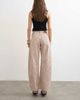 Topshop Topshop Barrel mid rise jeans in red stripe - 4