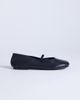Topshop Topshop Bella leather round toe ballet flats in black - 2