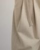 Topshop Topshop belted pleated cropped wide leg pants in beige-Neutral - 3
