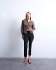 Topshop Topshop bengaline 3/4 length capris in black - 1
