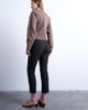 Topshop Topshop bengaline 3/4 length capris in black - 3