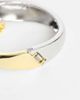 Topshop Topshop Betsy two tone bangle in silver and gold - 3