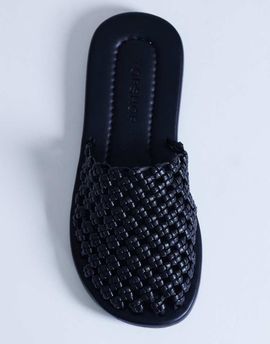 Topshop Topshop Bibi woven mules in black