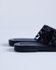 Topshop Topshop Bibi woven mules in black - 4