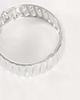 Topshop Topshop Blossom chunky bangle in silver - 2