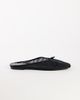 Topshop Topshop Blythe knotted flat mules in black mesh-Brown - 1