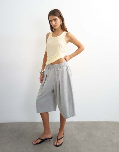 Topshop Topshop board shorts in heather gray