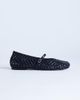Topshop Topshop Bobbi leather woven ballet flats in black - 1