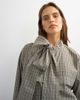 Topshop Topshop bomber jacket with scarf detail in plaid - part of a set-Multi - 3