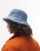 Topshop Topshop borg bucket hat in teal-Blue - 3