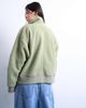 Topshop Topshop borg funnel zip through in green - 2