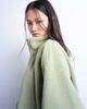 Topshop Topshop borg funnel zip through in green - 3