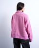 Topshop Topshop borg funnel zip through in pink - 4