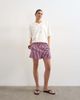 Topshop Topshop boxer shorts in pink and purple stripes - 2