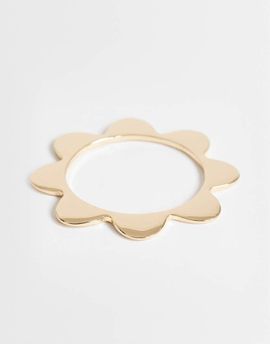 Topshop Topshop Bradley bangle in gold tone
