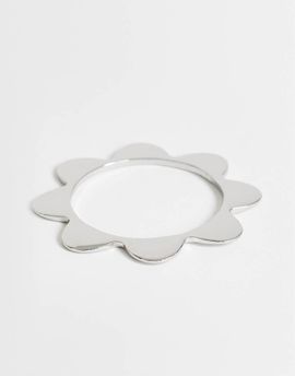 Topshop Topshop Bradley bangle in silver tone