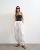 Topshop Topshop Brisbane strapless one-piece swimsuit in black abstract print - 2