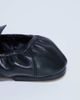 Topshop Topshop Brooks ruched back real leather loafers in black - 3