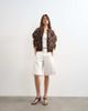 Topshop Topshop brushed knit animal cardigan in brown - 2