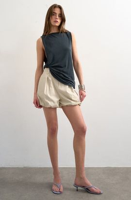 Topshop Topshop Bubble Hem Shorts