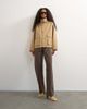 Topshop Topshop bubble hem trench coat in stone-Neutral - 3