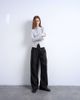 Topshop Topshop button down long sleeve cardigan top in gray - 4