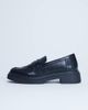 Topshop Topshop Cade chunky sole loafers in black - 1