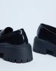 Topshop Topshop Cameron tassel loafers with cleated soles in black - 4