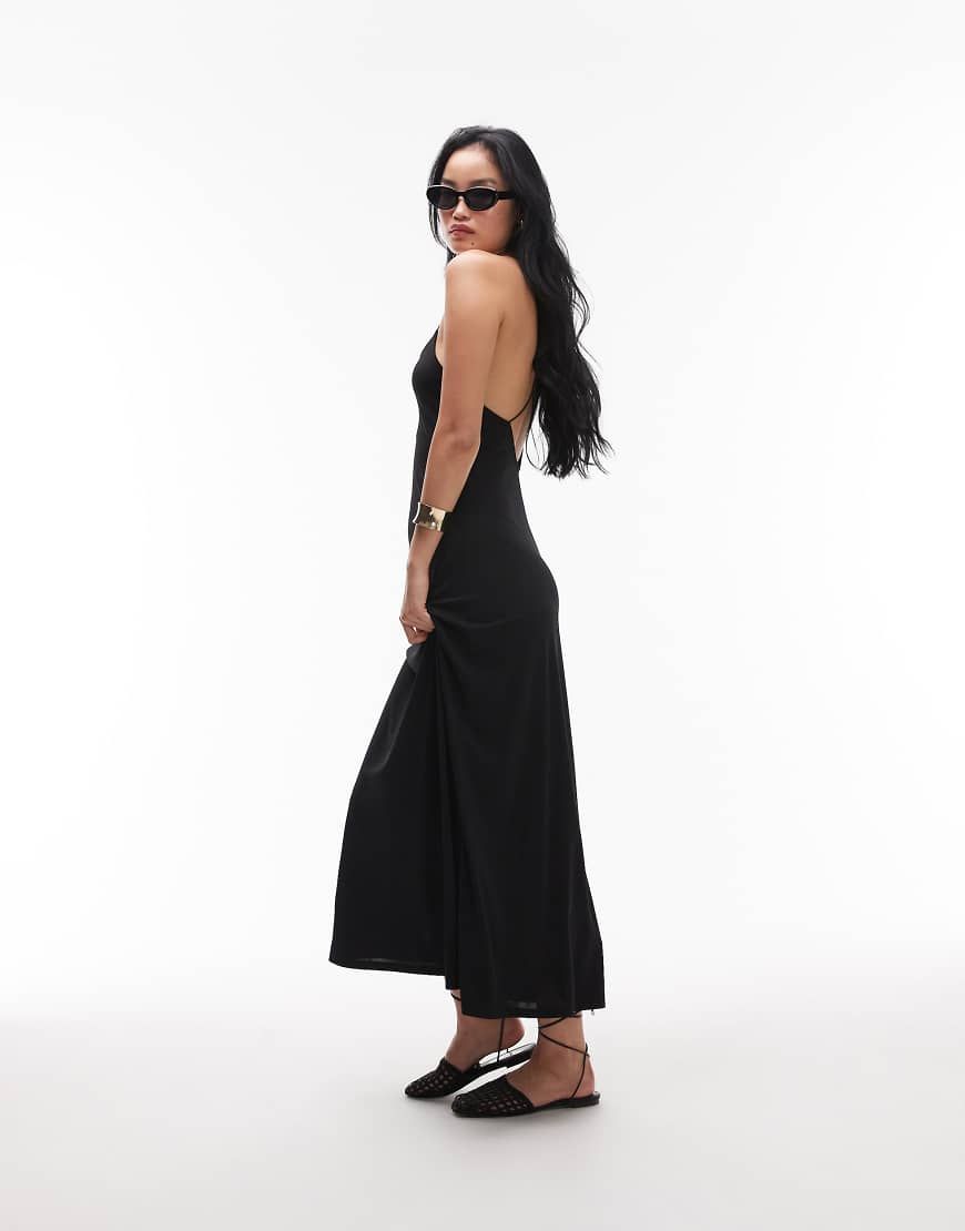 topshop black maxi dress self fabric_bead embellished jacquard Two-Piece Prom Dresses - Sizes:US 18 it combines comfort with