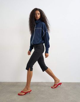 Topshop Topshop capri pants in black