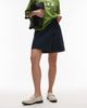 Topshop Topshop Carey real leather loafers with ruched detail in buttermilk-Yellow - 3