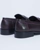 Topshop Topshop Carey real leather loafers with ruched detailing in chocolate brown - 4