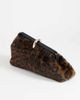 Topshop Topshop Carlie faux fur medium clutch purse with hardware in leopard print-Brown - 2