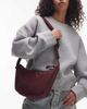 Topshop Topshop Carrie nylon cross-body bag in burgundy-Red - 2