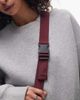 Topshop Topshop Carrie nylon cross-body bag in burgundy-Red - 3