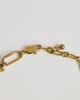 Topshop Topshop Casidy waterproof stainless steel chain bracelet with charms in gold - 3