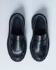 Topshop Topshop Cecil chunky cleated sole loafers in black - 4