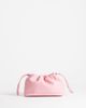 Topshop Topshop Celia medium ruched clutch bag in pink - 1