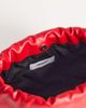 Topshop Topshop Celia medium ruched clutch bag in red - 2