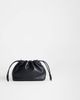 Topshop Topshop Celia medium ruched clutch purse in black - 2