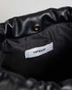 Topshop Topshop Celia medium ruched clutch purse in black - 4