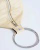 Topshop Topshop Cherry metal handle grab bag in buttermilk-White - 4